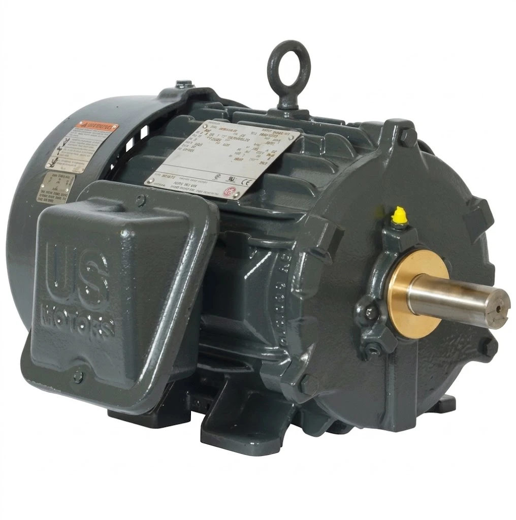 US Motors 8D100P2C 100 HP 1800 RPM 460V 405T IEEE 841 Motor