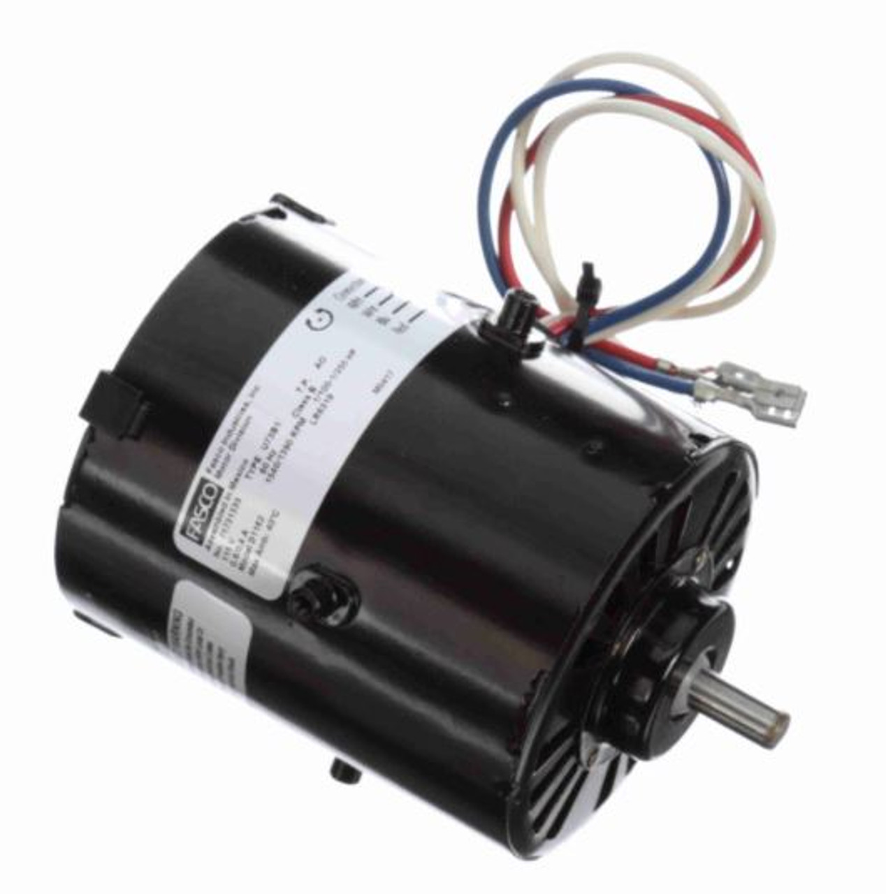 D1162 FASCO OEM REPLACEMENT MOTOR  1/100-1/125 HP 1540/1390 RPM 3.3" DIAMETER