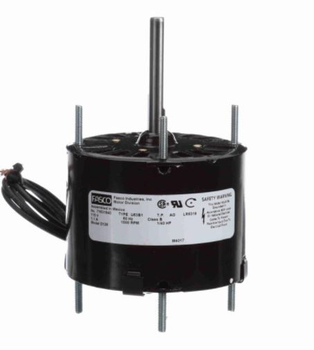 D126 3.3 In. Diameter General Purpose Motor 1/40 HP
