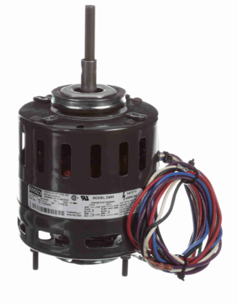 D483 4.4 Diameter Refrigeration Fan Motor 1/15 HP