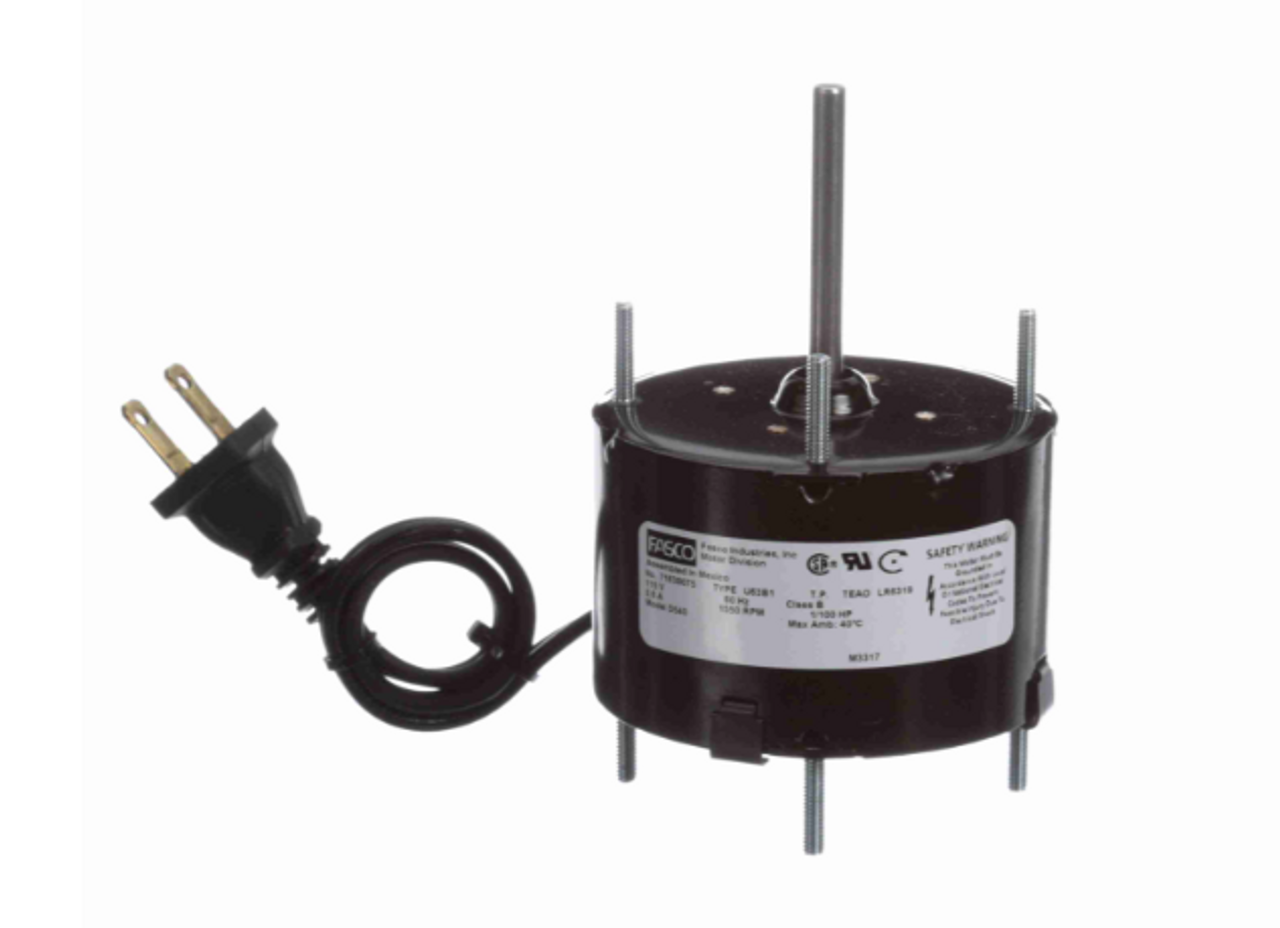 D540 3.3 In. Diameter General Purpose Motor 1/100 HP