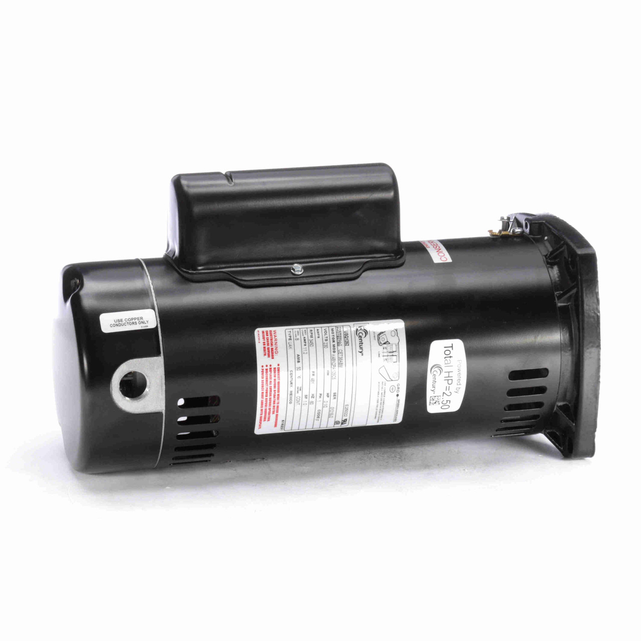 USQ1252 Century Pool Pump Motor 2-1/2 HP 3600 RPM 48Y Frame