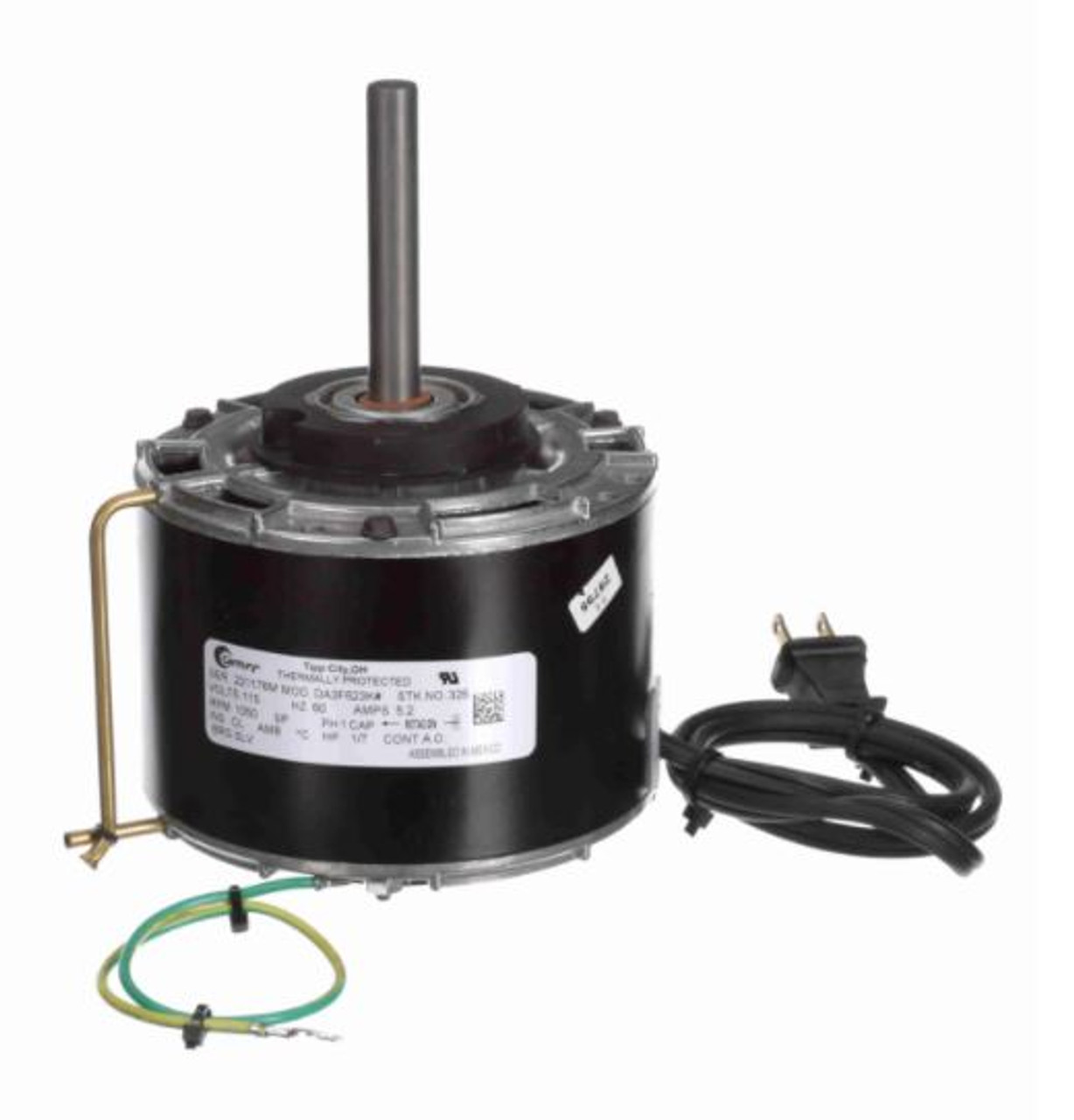 326 5 In. Diameter Single Shaft Fan/Blower Motor 1/7 HP