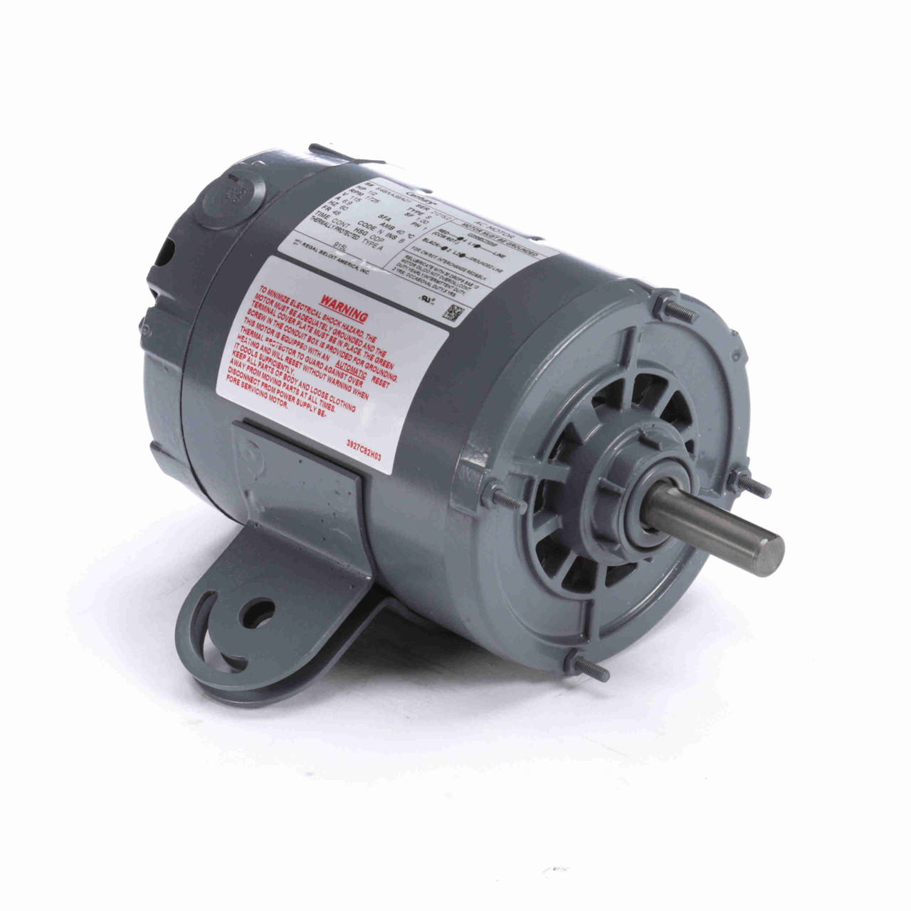 915L Century Oem Replacement Motor 1/2/HP 1800 RPM 48 Frame