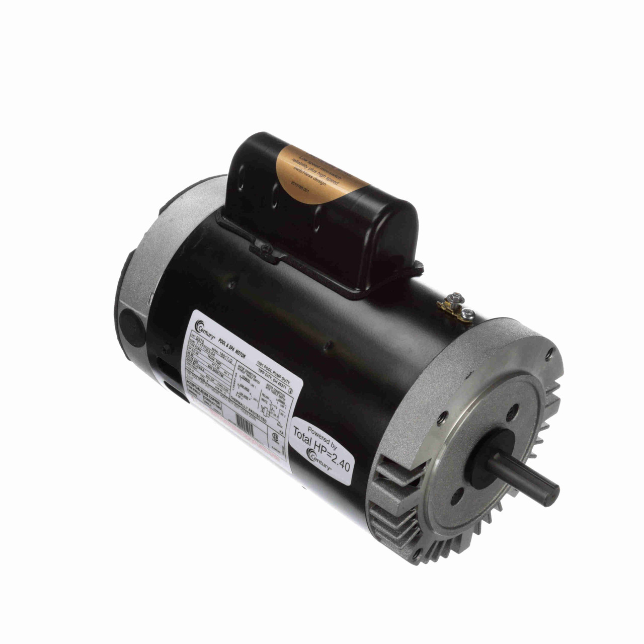 B978 Century Pool Pump Motor 2.0-.25 HP 3600 RPM P56C Frame