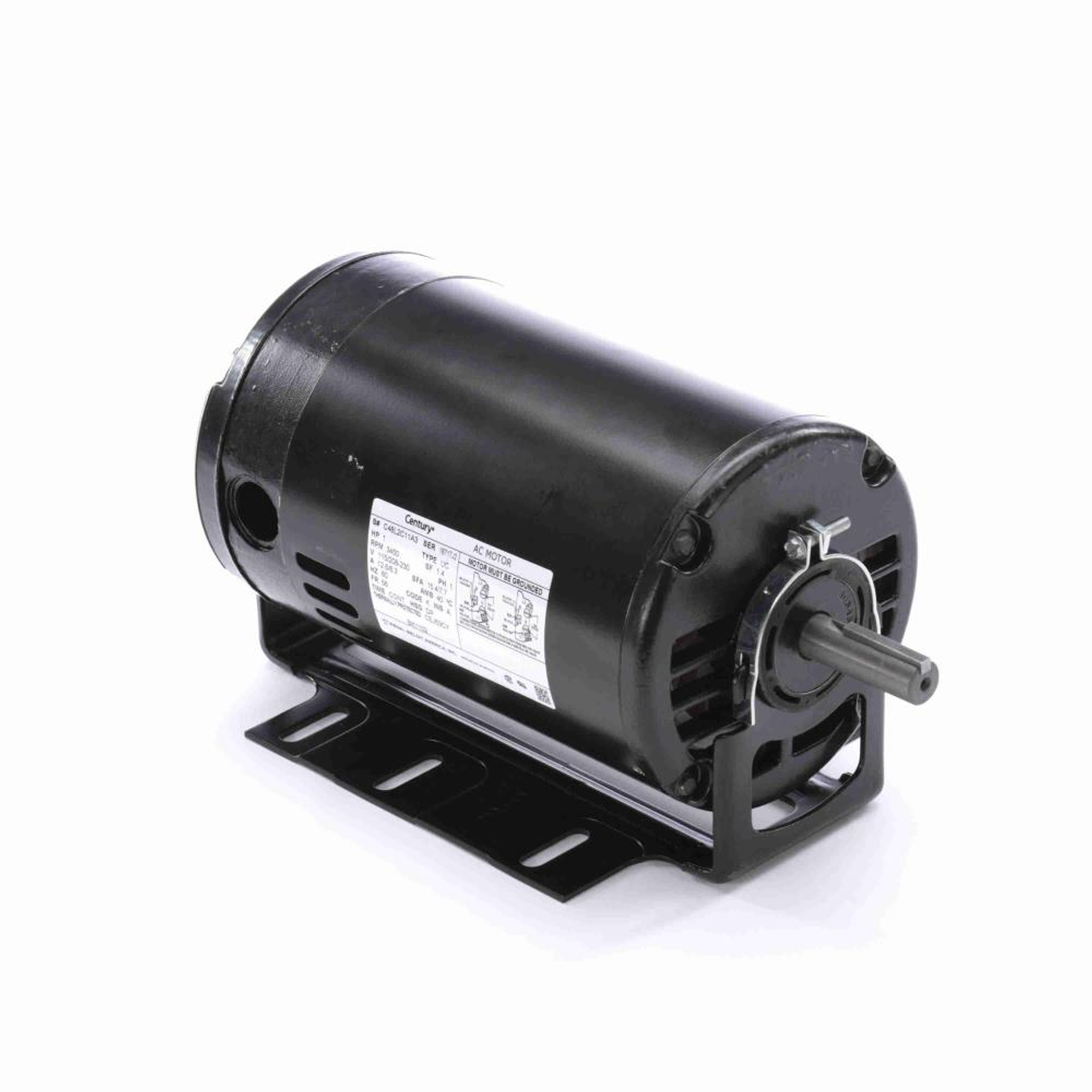 BK1102 Capacitor Start Resilient Base Motor 1 HP