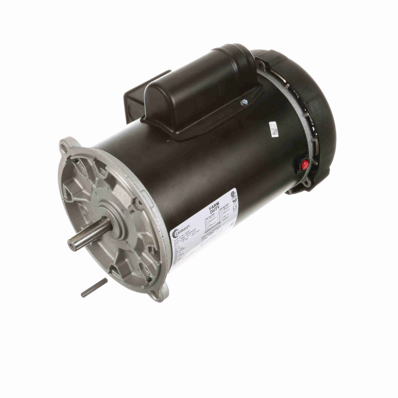 C333 Century Auger Drive Motors, 1 HP 1800 RPM 56N Frame