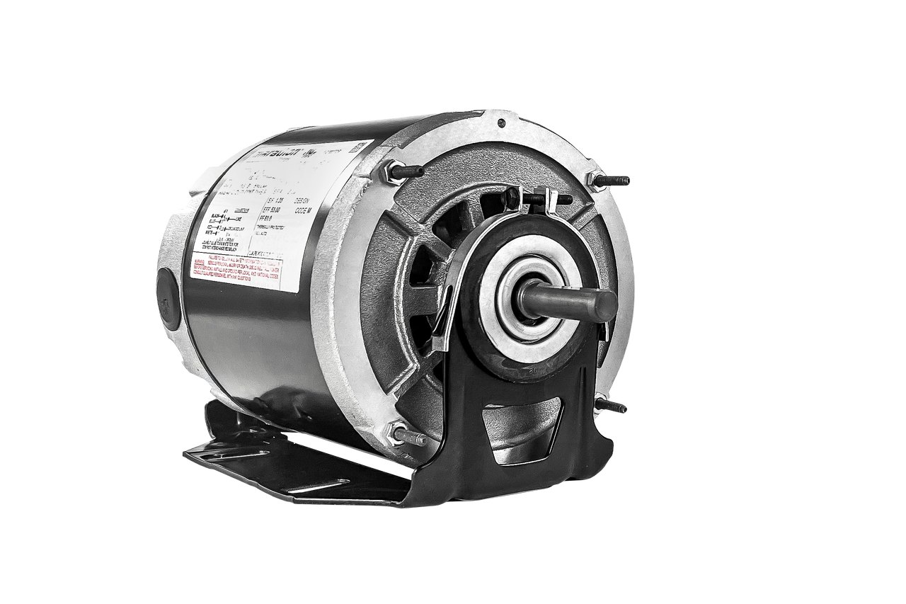 GF2024 Split Phase Resilient Base Motor 1/4 HP