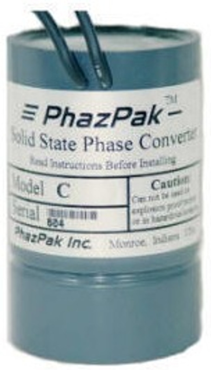 PhazPak H, 5 to 7.5 HP Phase Converter Standard