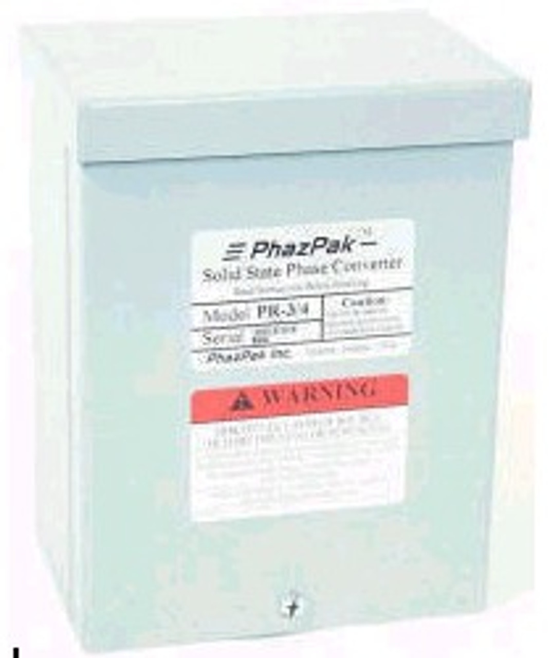 PR-1/2, PhazPak 1/2 H.P. Phase converter full assembly