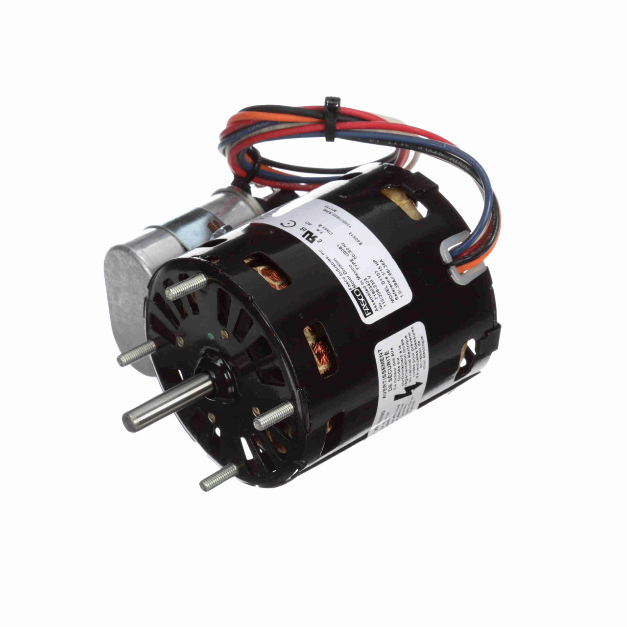 D1157 Krack Refrigeration Motor (E206447, JE2F029) 1/15 hp 1640 RPM 115/230V