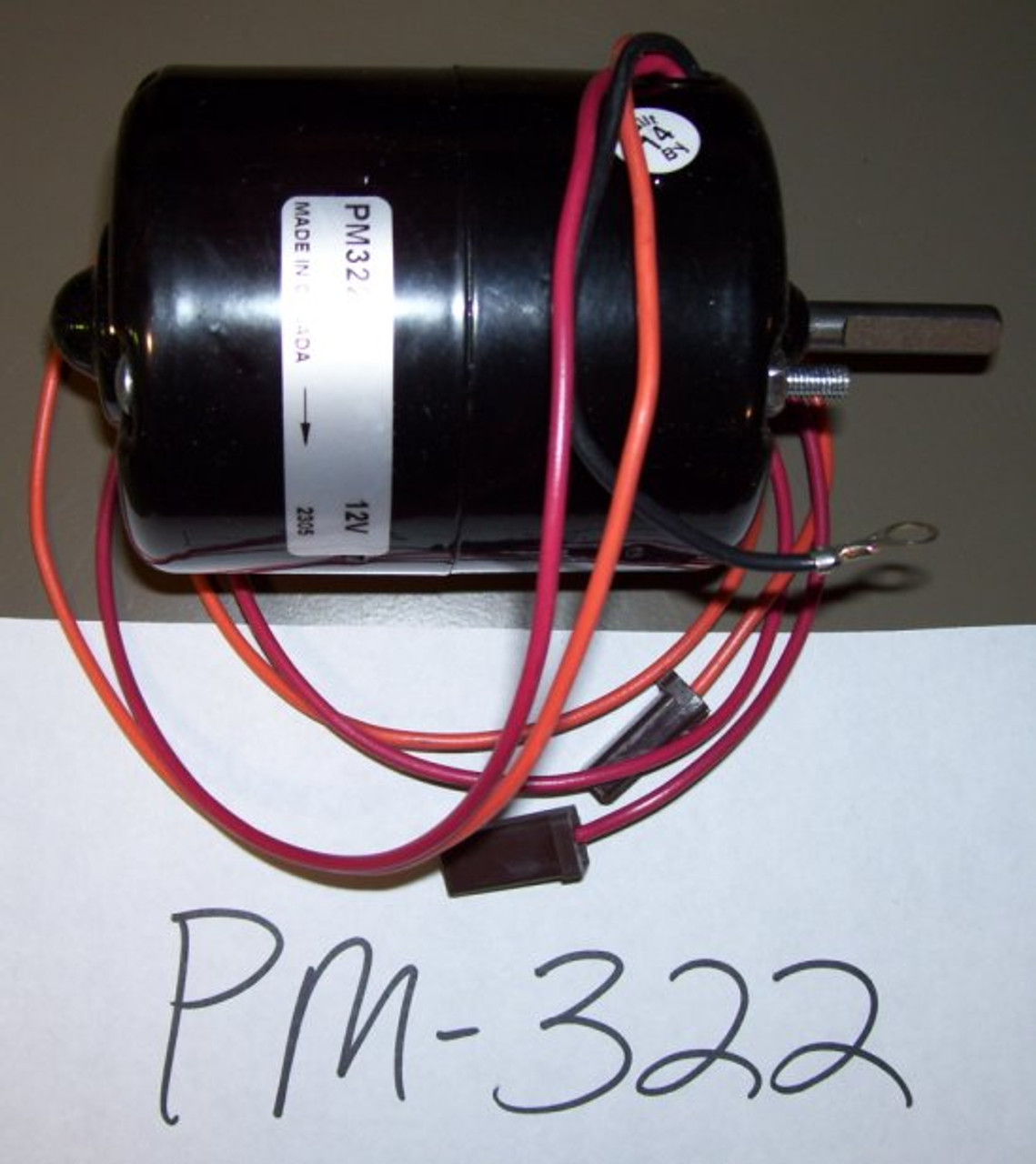 PM322 3 Diameter DC Blower Motor