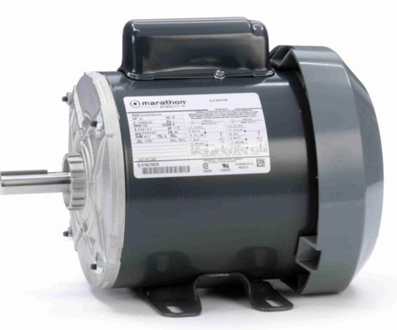 C261 Marathon General Purpose Motor 1/2 HP 1800 RPM 56 Frame