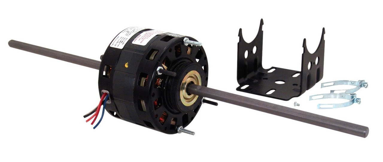 DBL4410 5 In. Diameter Double Shaft Motor 1/10-1/12-1/20-1/25 HP