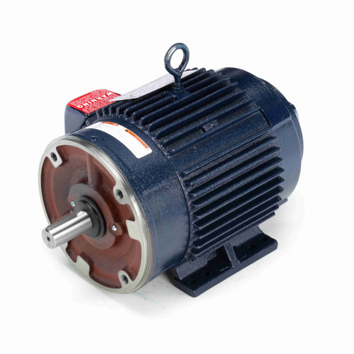Y564 Marathon 5 HP, 1800 RPM 230/460 Volts 184TC Frame Blue MAX Vector Duty Motor