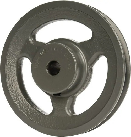 AK51-1/2 in Single Groove Fixed Bore  A  Section