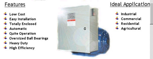 RT-60 PhazPak 60 HP Phase Converter