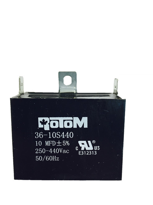 36-10S440 10 MFD Square Run Capacitor