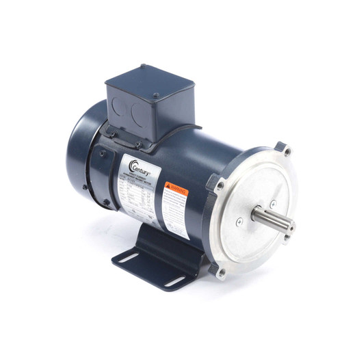 DC121 Permanent Magnet SCR Rated Totally Enclosed C-Face Motor 1/2 HP