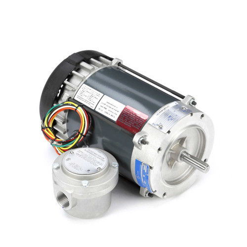 G854 Hazardous Duty Explosion Proof Single Phase Motor 1/2 HP