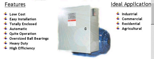 RT-1.5 PhazPak 1.5 HP Phase Converter