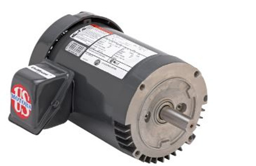 U1P2DFCR Nidec 1 hp 1800 RPM 56C Frame (No Base) 208-230/460V