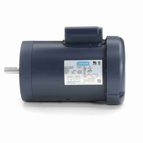 110411.00 Leeson General Purpose Motor 1/2 HP 1200 RPM 56C Frame