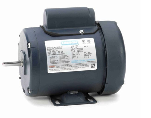 100955.00 LEESON GENERAL PURPOSE MOTOR  0.33 HP 1800 RPM 48 FRAME