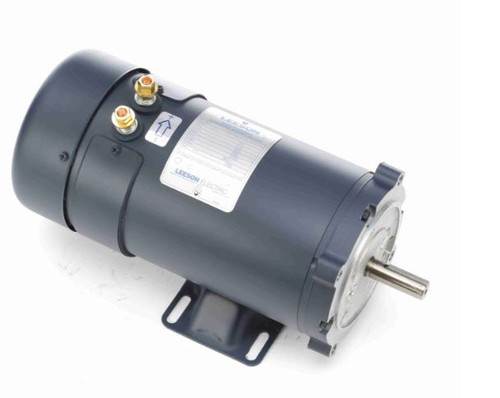 108322.00 LEESON LOW VOLTAGE MOTOR 1 HP 1800 RPM S56C FRAME