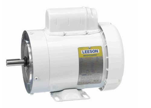 112528.00  Leeson White Duck General Purpose Motor 0.75 HP 1800 RPM 56C Frame