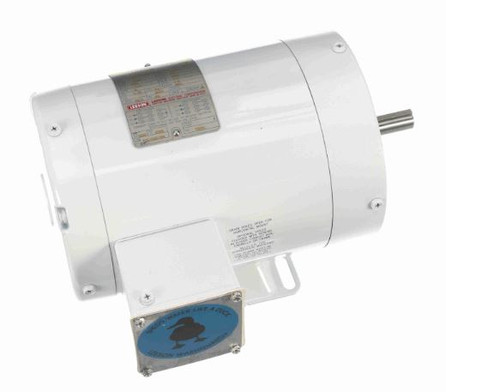 113590.00 Leeson White Duck General Purpose Motor 1 HP 3600 RPM 56C Frame