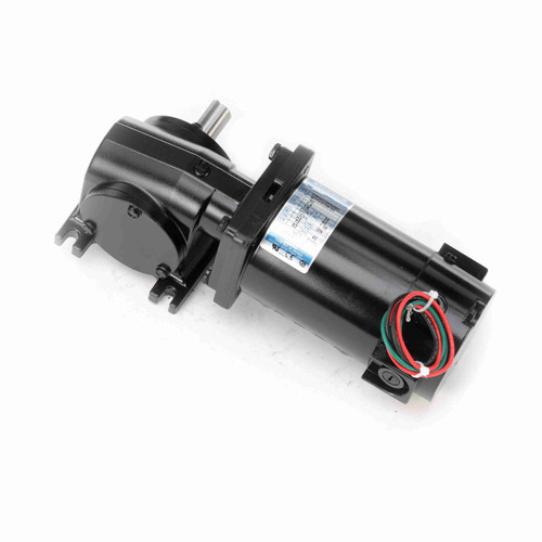 M1135038.00 LEESON RIGHT ANGLE GEARMOTOR 1/8 HP 62 RPM 34 FRAME