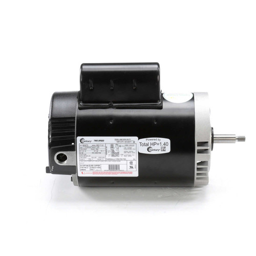 E-UB2975 OPEN BOX Century 1 hp 2-Speed 56J Frame 230V; 2 Speed Swimming Pool Motor