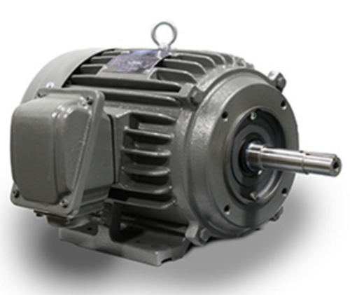 JMP0014 TECO Westinghouse 1 hp 1800 RPM 143/145JM Cast Iron Frame 230/460V