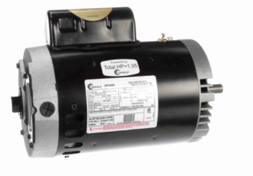 E-B123 CENTURY POOL PUMP MOTOR 1.5 HP 3600 RPM P56C FRAME