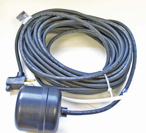 L-50-U, Large 50 foot cable, 15 amp, 115V, normally closed (fill