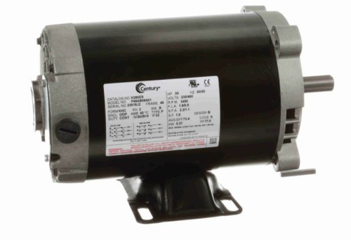 H286ES Rigid Dripproof C Face 1/2 HP