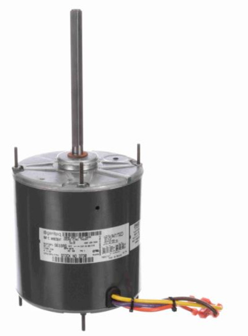 3730 GENTEQ CONDENSER FAN MOTOR 1/2 HP 1075 RPM 48 FRAME