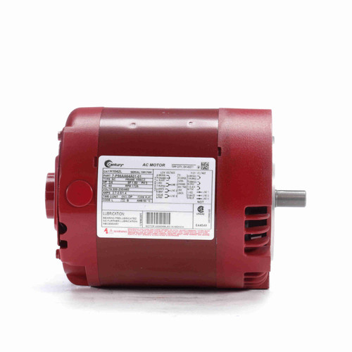 H1042 CENTURY CIRCULATOR PUMP MOTOR 3/4 HP 1800 RPM H56CZ FRAME