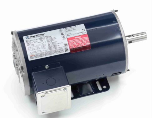 U423 Three Phase Dripproof Rigid Base Motor 2 HP