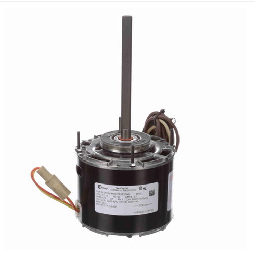 9641 5 In. Diameter Single Shaft Fan/Blower Motor 1/8 HP