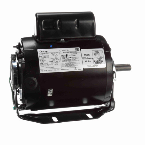 PD1050A CENTURY PULTRY FAN MOTOR 1/2 HP 1800 RPM 56 FRAME