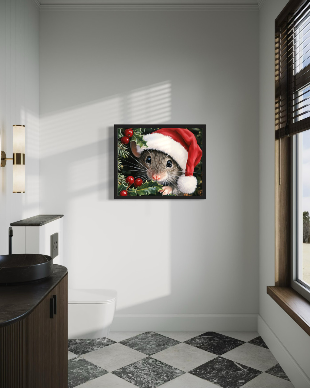 Mouse Art Print Poster