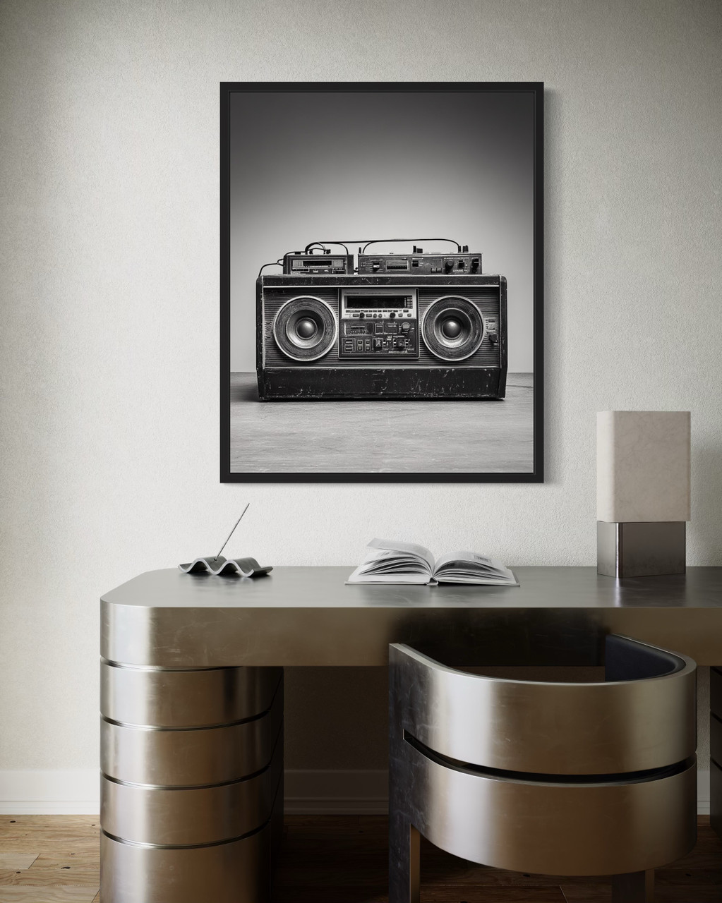 Boombox Art Print Poster 1