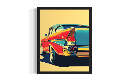 Classic Car wall art poster print