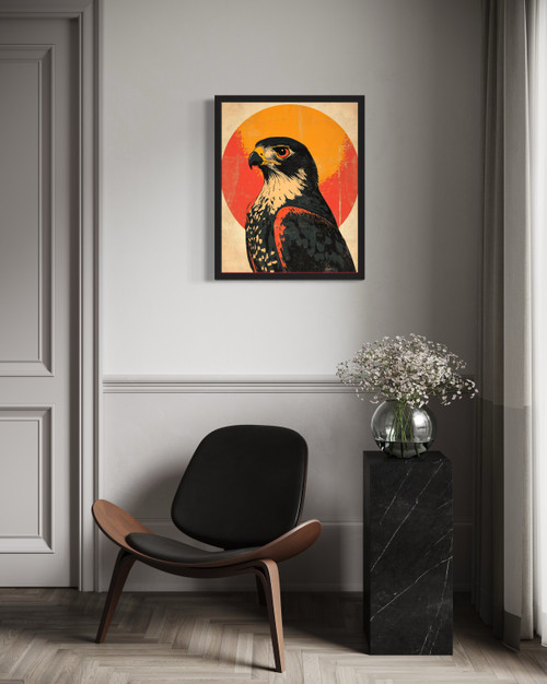 Falcon Wall Art Print Poster