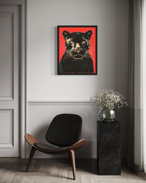 Panther Wall Art Print Poster