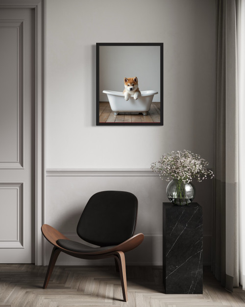 Akita Wall Art Print Poster