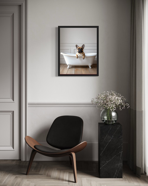 Bulldog Large Wall Art Print Poster