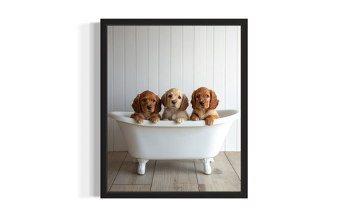 Cocker Spaniel wall art poster print